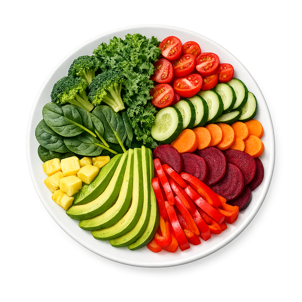 150g of fresh vegetables
